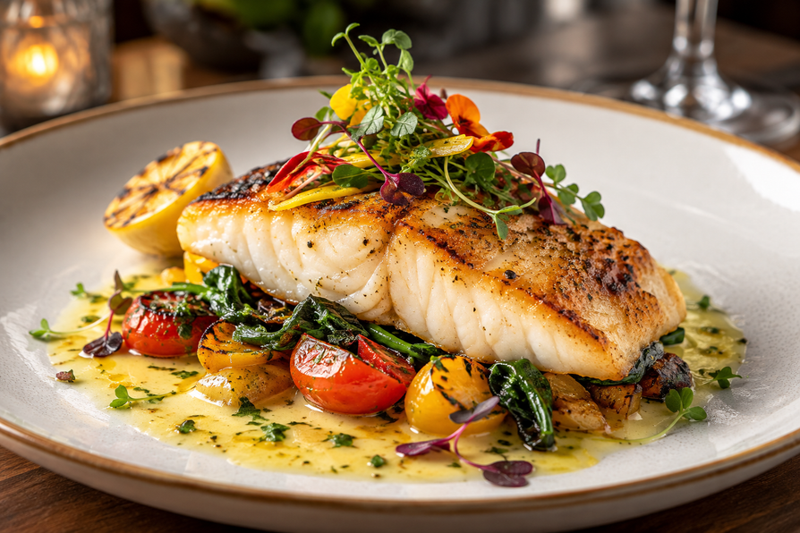 YELLOW EDGE GROUPER FILET PORTIONS